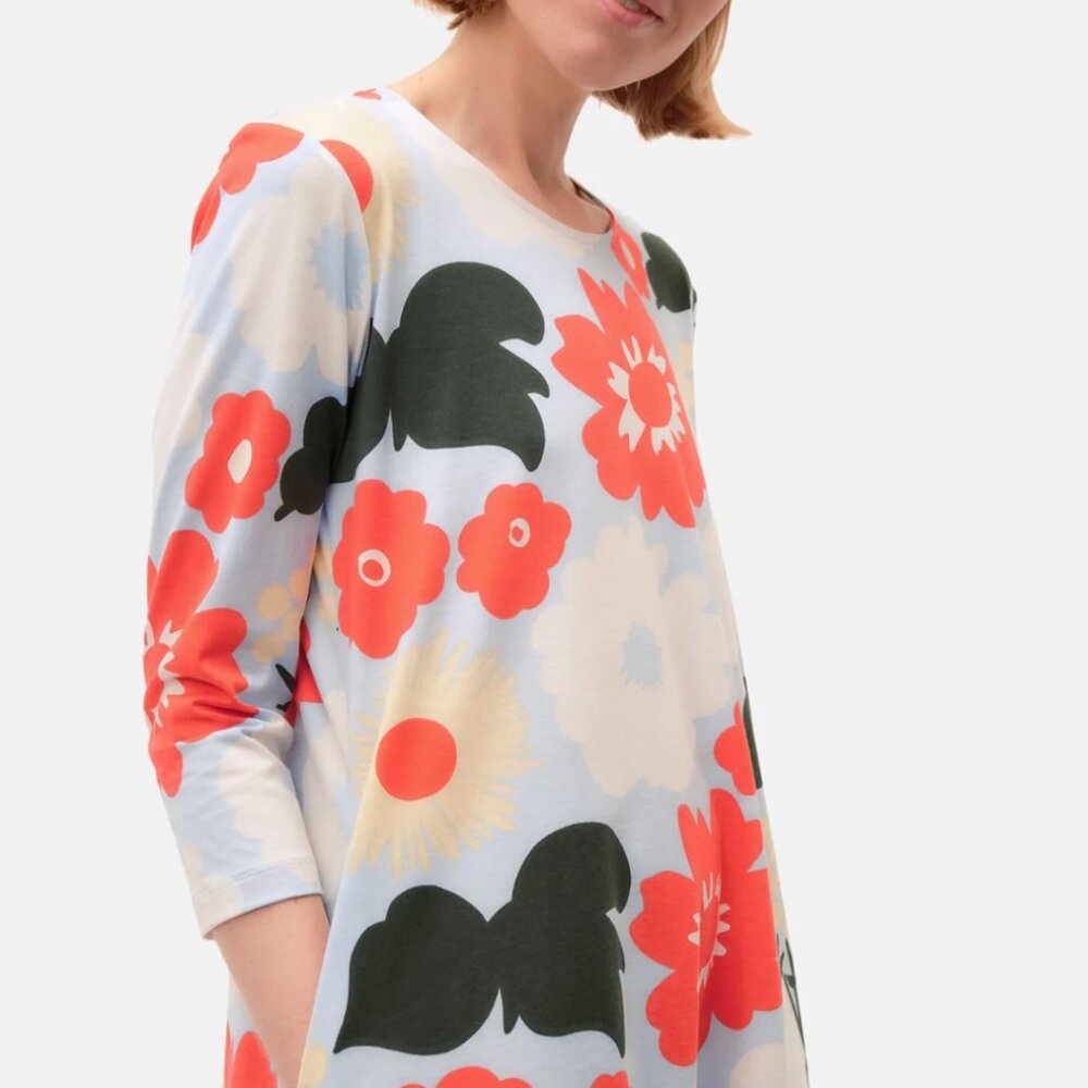 NWT Marimekko arreta kukkatori jersey dress